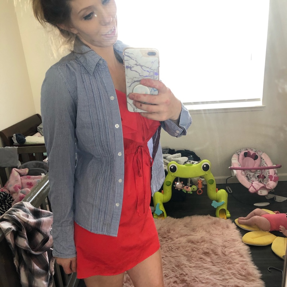 Professional Button Up American Eagle Blouse